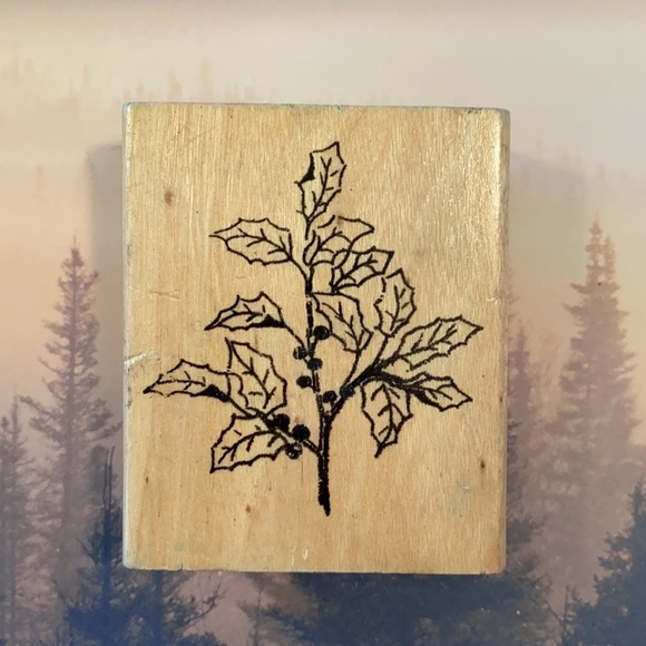 Lot of Wood Mounted Christmas Stamps No Peeking! - Picture 3 of 8